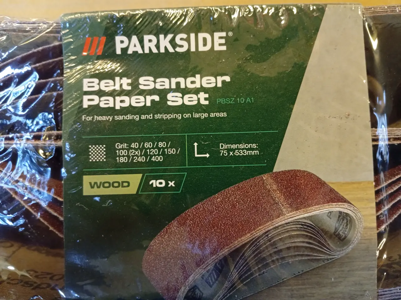 Billede 1 - Slibebånd t/håndbåndpudser