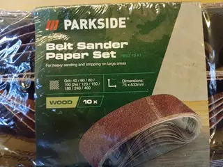 Slibebånd t/håndbåndpudser