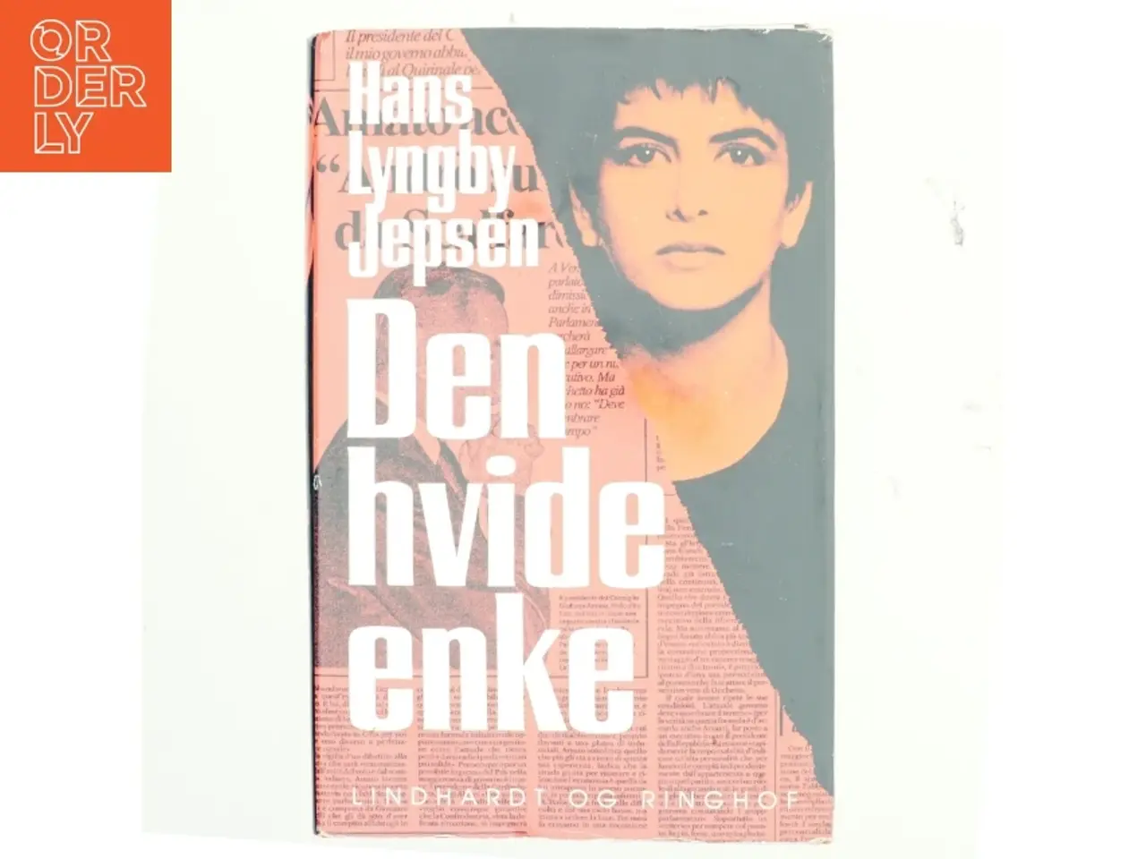 Billede 1 - Den hvide enke : roman af Hans Lyngby Jepsen (Bog)