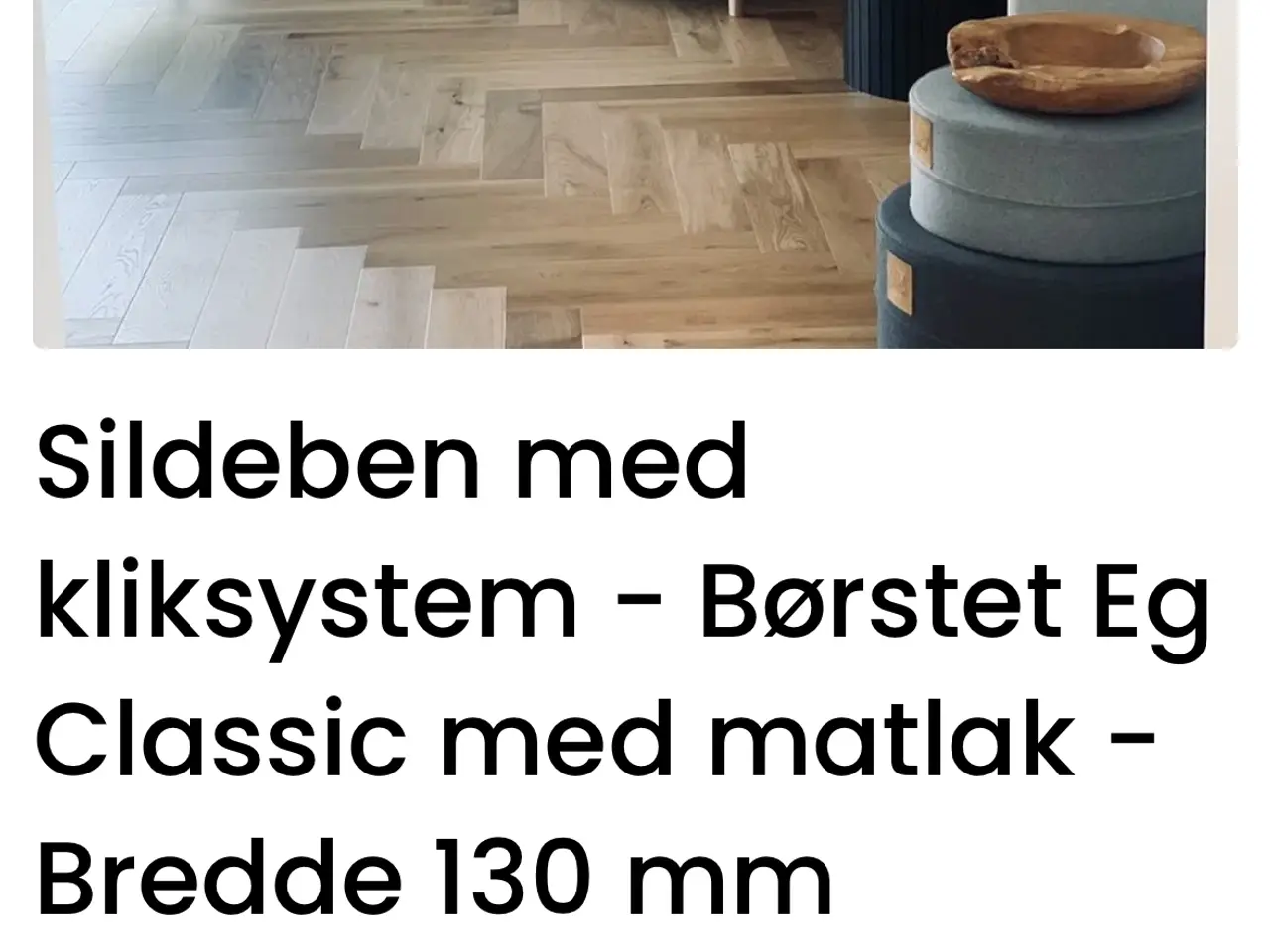 Billede 2 - Sildebens klikgulv