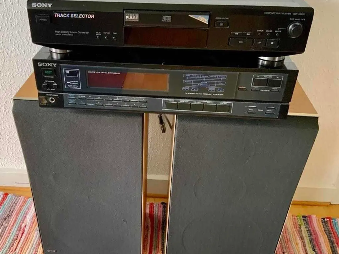 Billede 1 - Sony stereoanlæg med B&O Beovox S45-2 højttalere