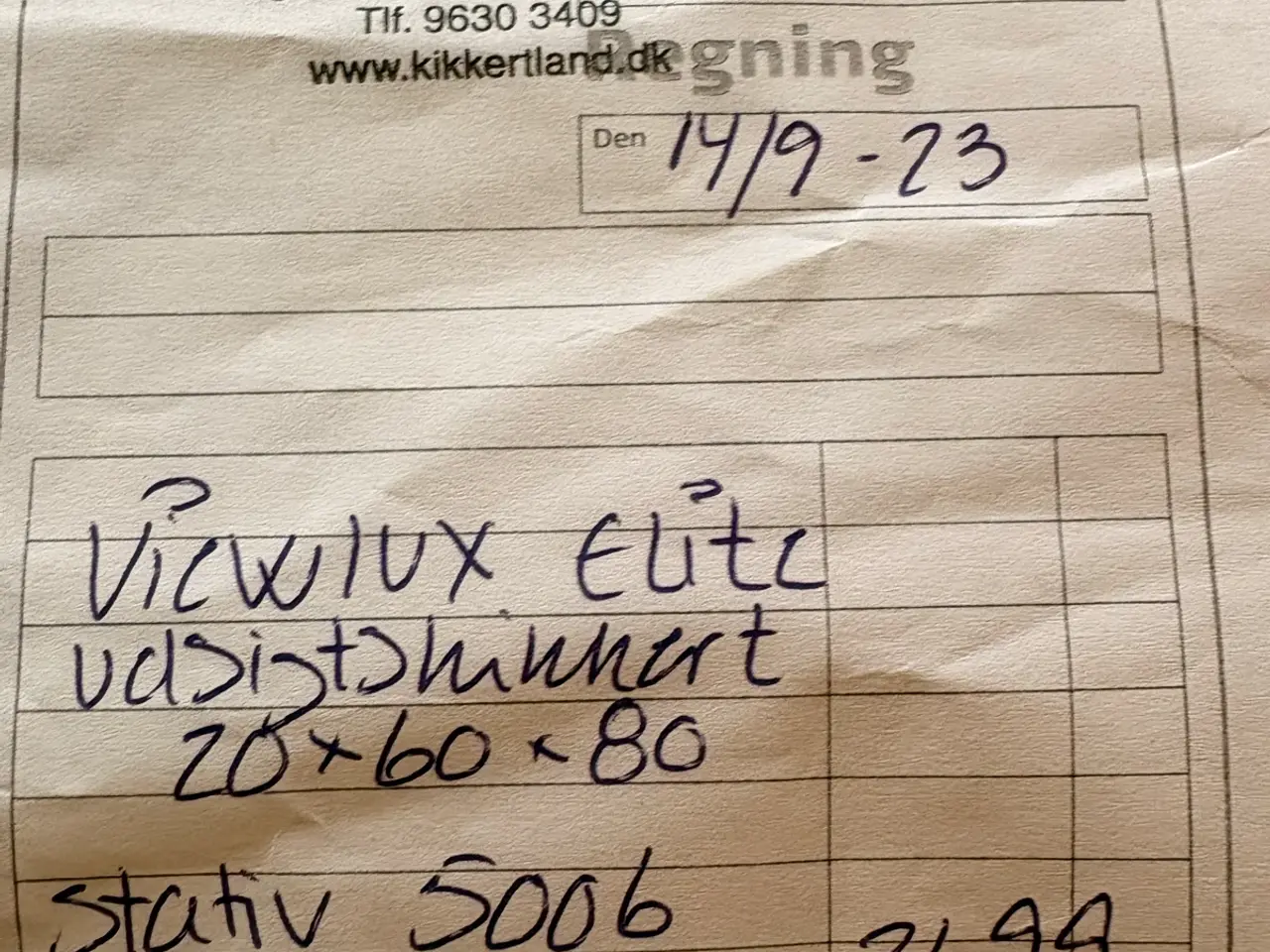 Billede 8 - Næsten ny Udsigtskikkert