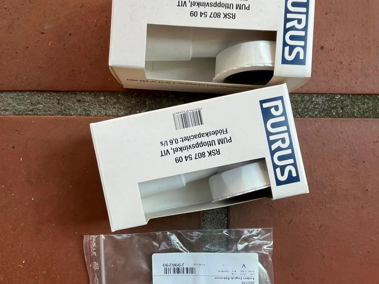 Billede 1 - Purus vandlås (pris for 2 stk)