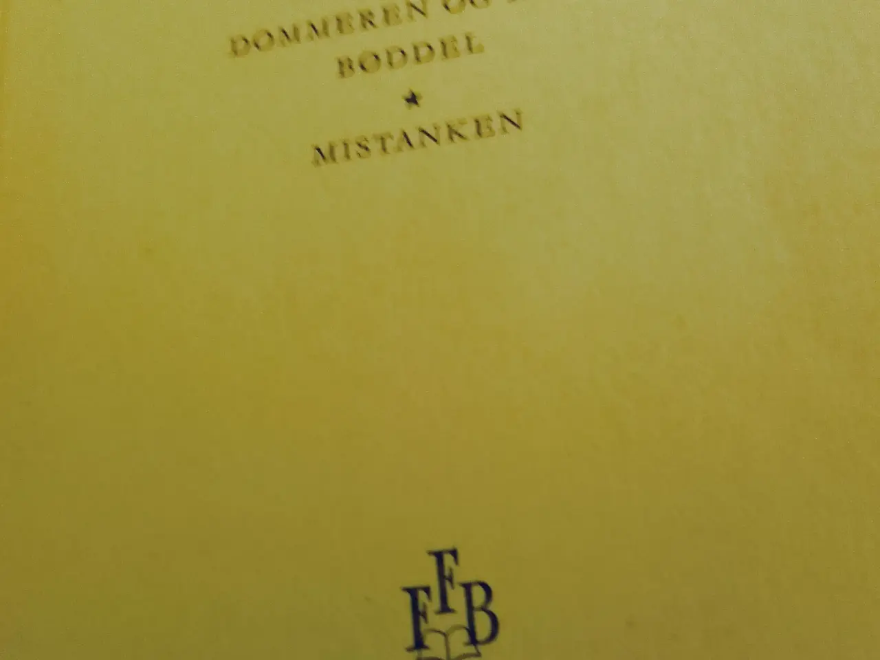 Billede 1 - Friedrich Durrenmatt: Kriminalkommissæren