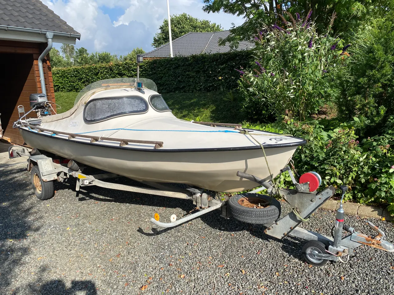 Billede 1 - MOPA havjagtbåd med Mariner påhængsmotor