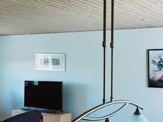 Spisebordslampe med 3 glasskærme