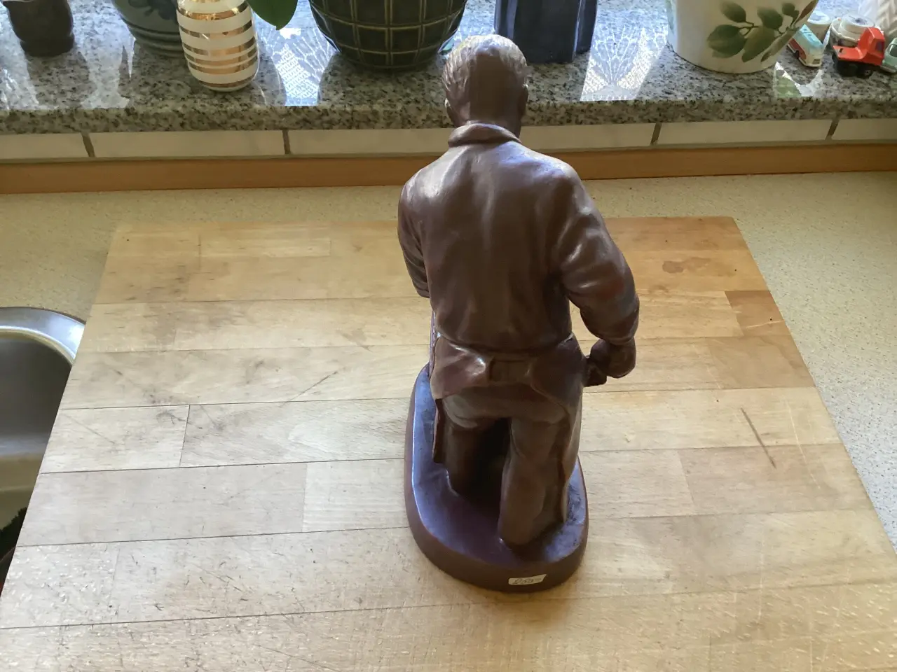 Billede 5 - Stor Slagter med Slagterblok