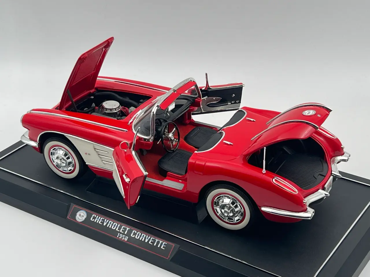 Billede 8 - 1958 Chevrolet Corvette 1:12 Super flot!