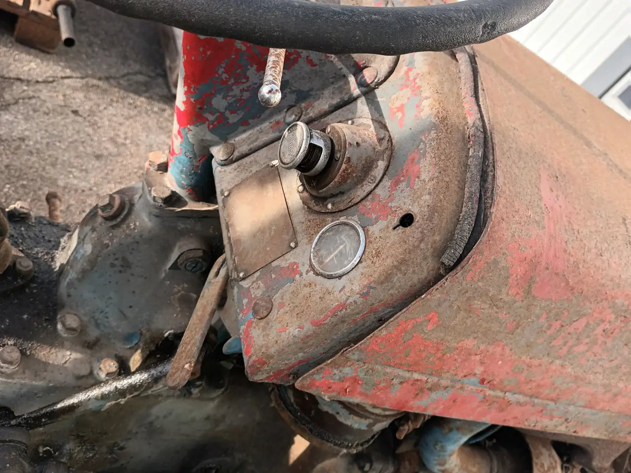 Billede 3 - Grå Ferguson diesel traktor