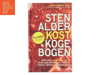 Stenalderkost kogebogen af Loren Cordain (Bog)