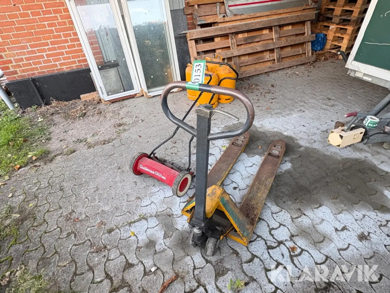 Billede 1 - Palleløfter og plæneklipper Compac