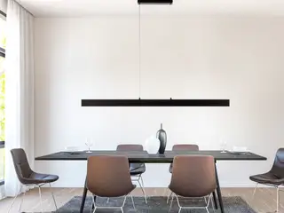 Paul neuhaus langbords pendel sort 118 cm 3000k(ubrugt)