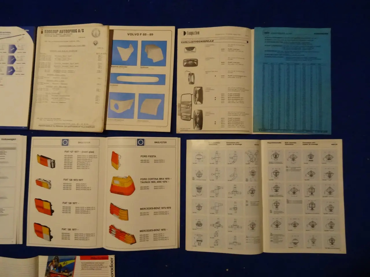 Billede 5 - Reservedelskataloger, Hella,Wahler,Saturnus,Philli