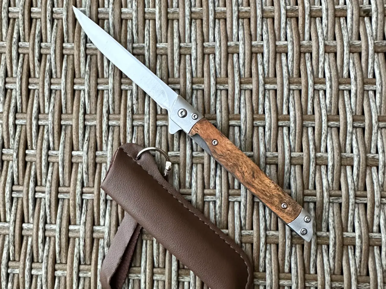 Billede 1 - Foldekniv med etui