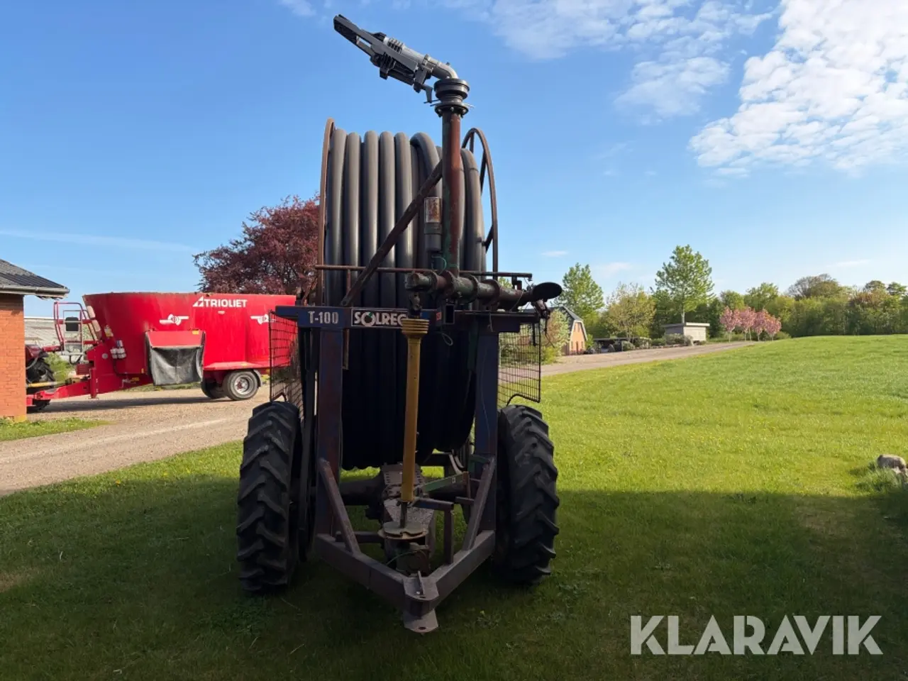 Billede 4 - Vandingsmaskine Agrometer T-100 Solregn