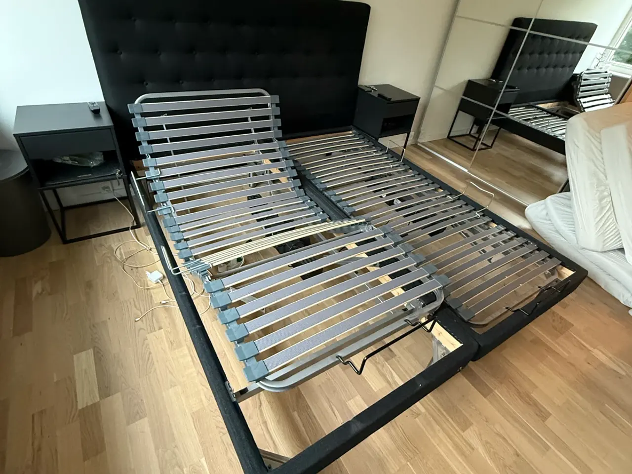 Billede 5 - Elevationsseng med senge gavl