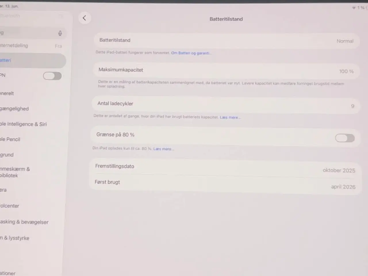Billede 3 - IPad Pro 13 inch m5