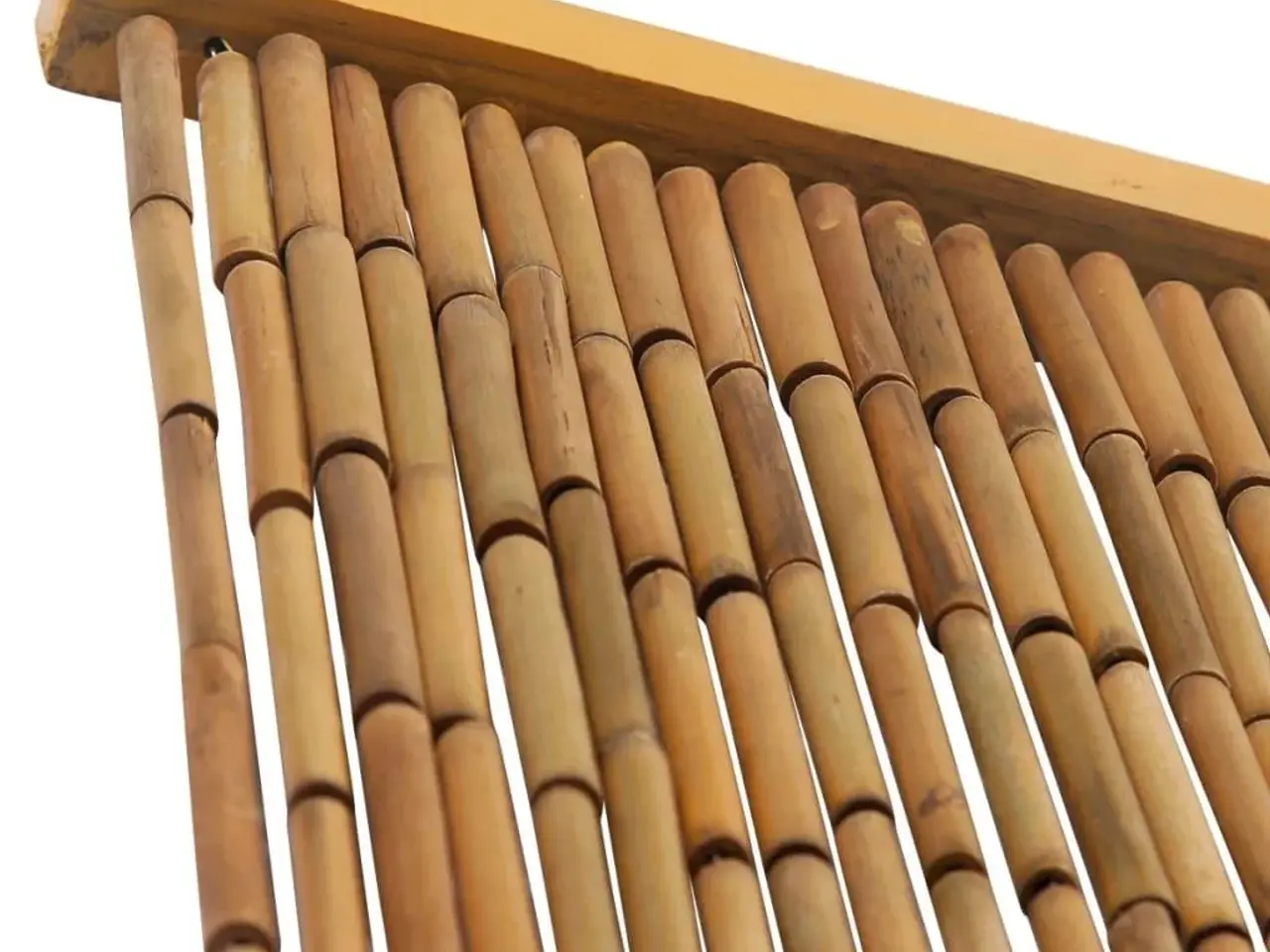 Billede 3 - Insektgardin til dør i bambus - 100 × 220 cm, brun