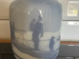 B&G vase Grønlands motiv (1.sortering)