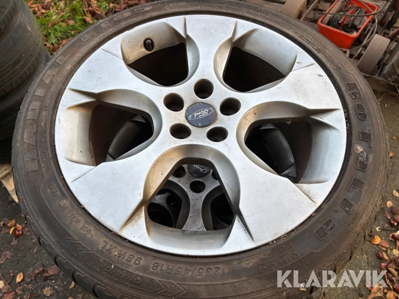 Billede 5 - Dæk med fælg Ford 235/45 R18, 4 Styk