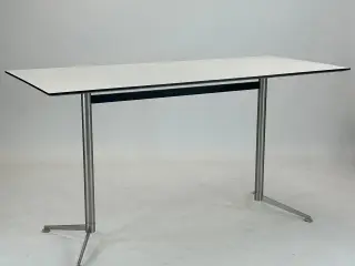 Paustian Spinal Højbord – Hvid/Grå Stel 200x90 cm