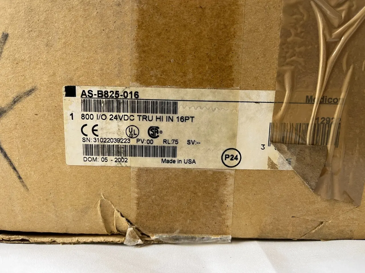 Billede 3 - Modicon AS-B825-016 800 I/O 24VDC TRU HI IN 16PT