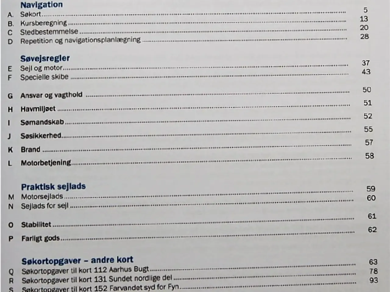 Billede 4 - OPGAVESAMLING til Duelighedsprøven i sejlads