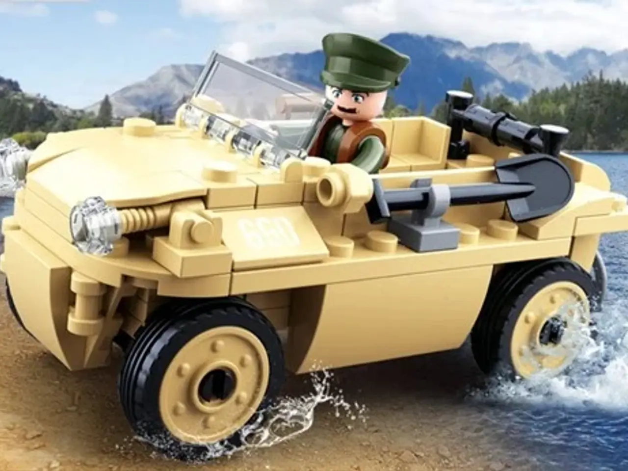 Billede 1 - Tyskland WW2 militær amfibier bil