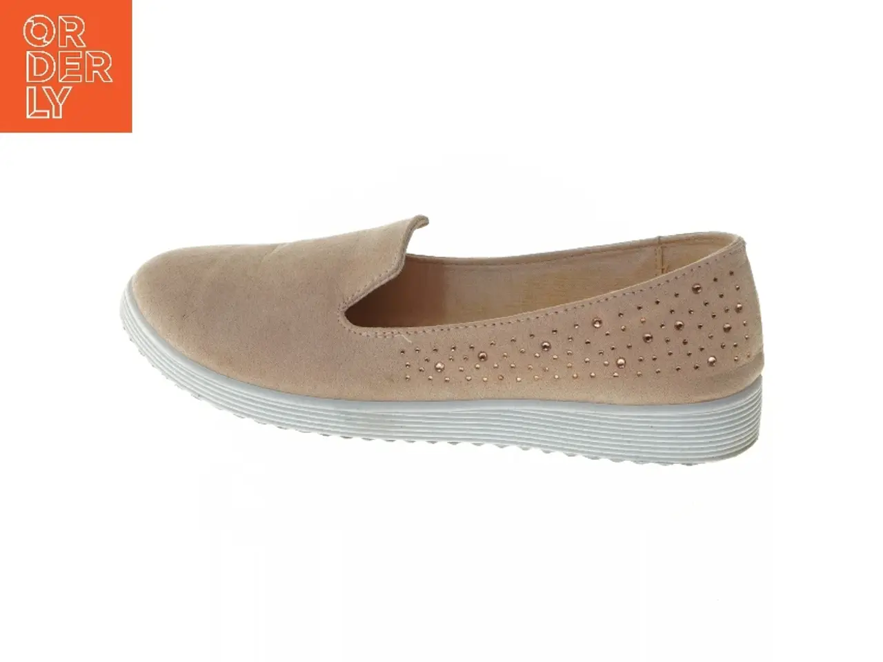 Billede 1 - Beige sko med sten str. 39 fra Identity (str. 39 )