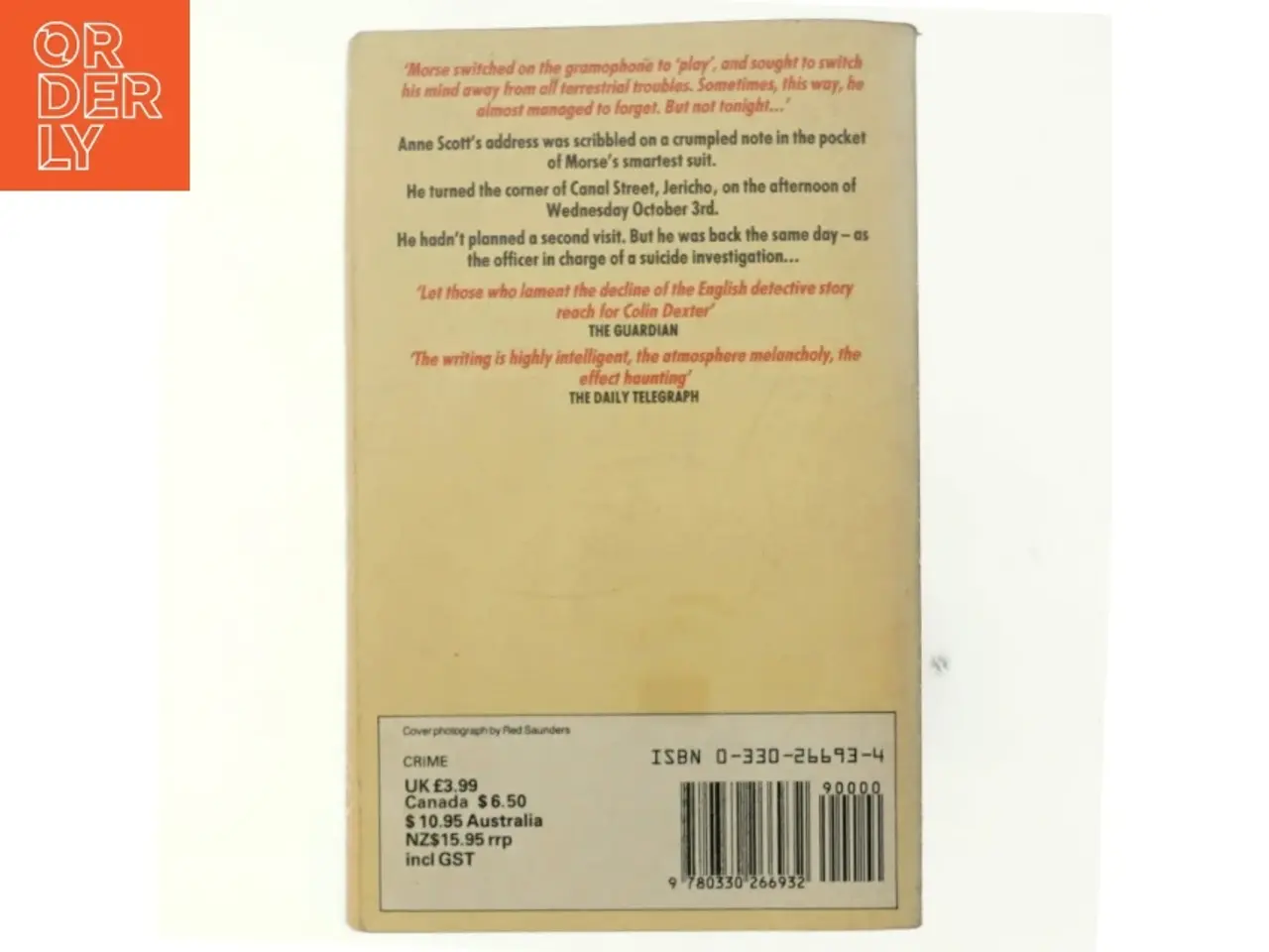 Billede 3 - The dead of Jericho af Colin Dexter (Bog)