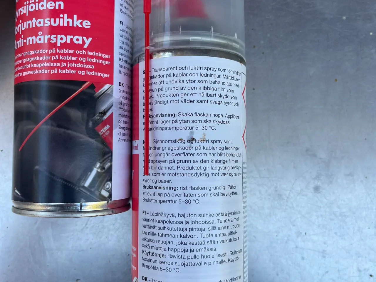 Billede 1 - 2 flasker Mårspray
