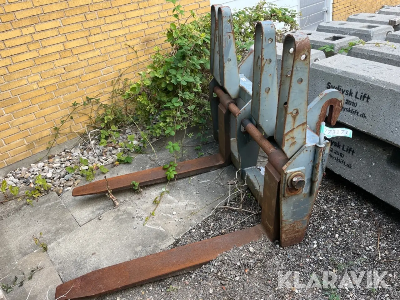 Billede 1 - Pallegafler Terex