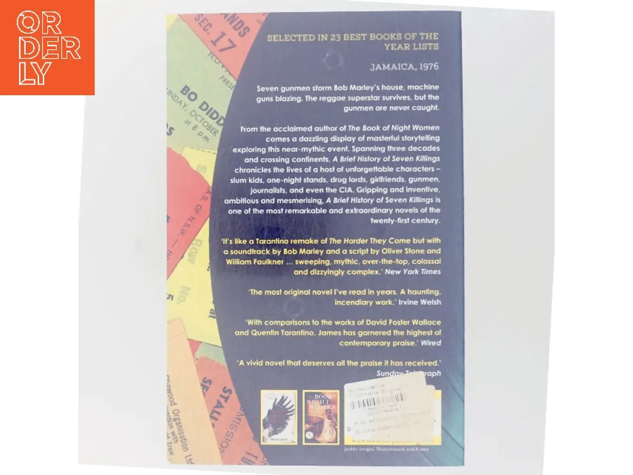 Billede 3 - A Brief History of Seven Killings af Marlon James (Bog)
