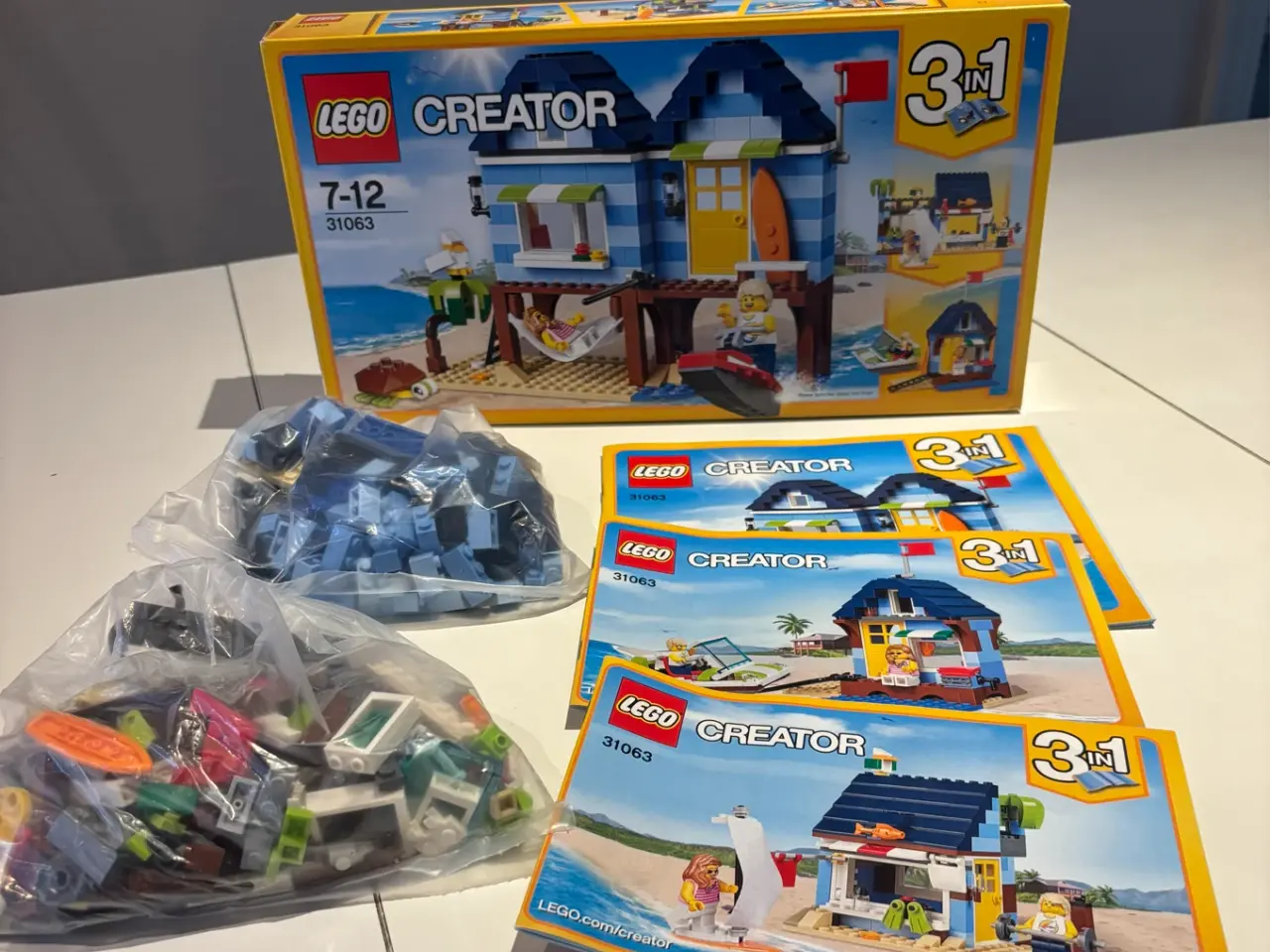 Billede 1 - 31063 LEGO Creator 3-i-1 strandhus.