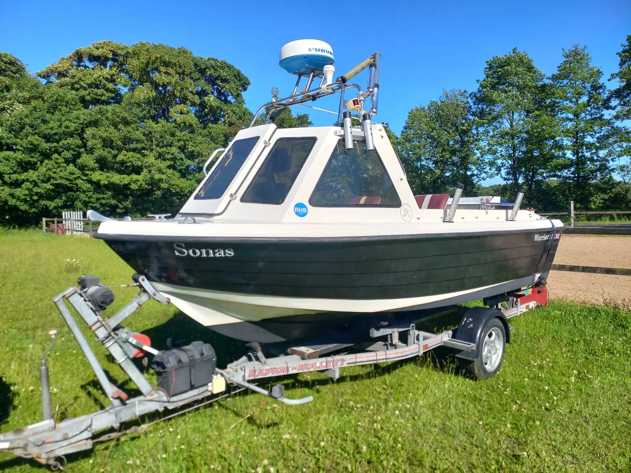 Billede 1 - Warrior 165 med suzuki 90hp 4takt