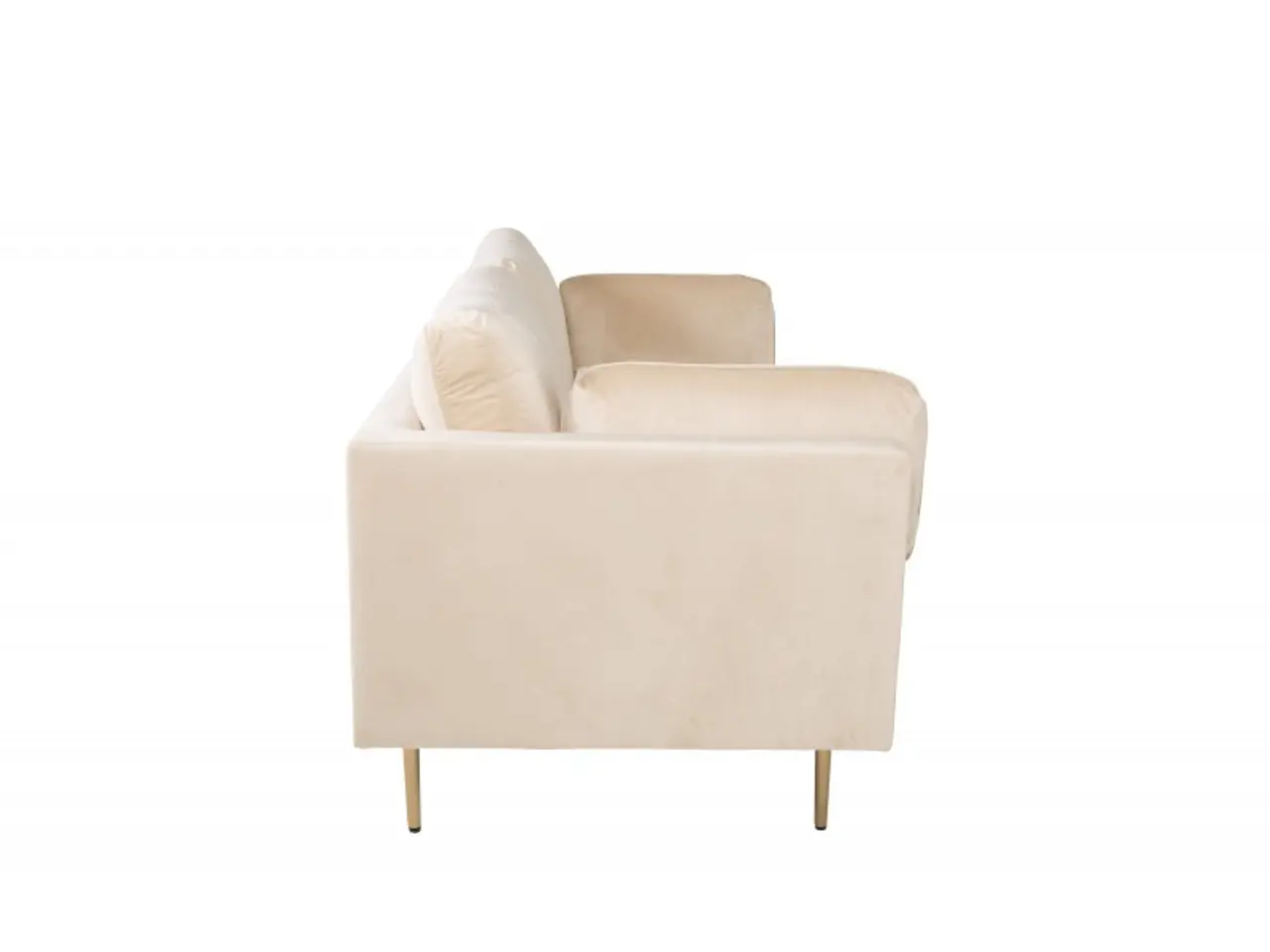 Billede 6 - Boom 3 personers Sofa - Beige og Messing