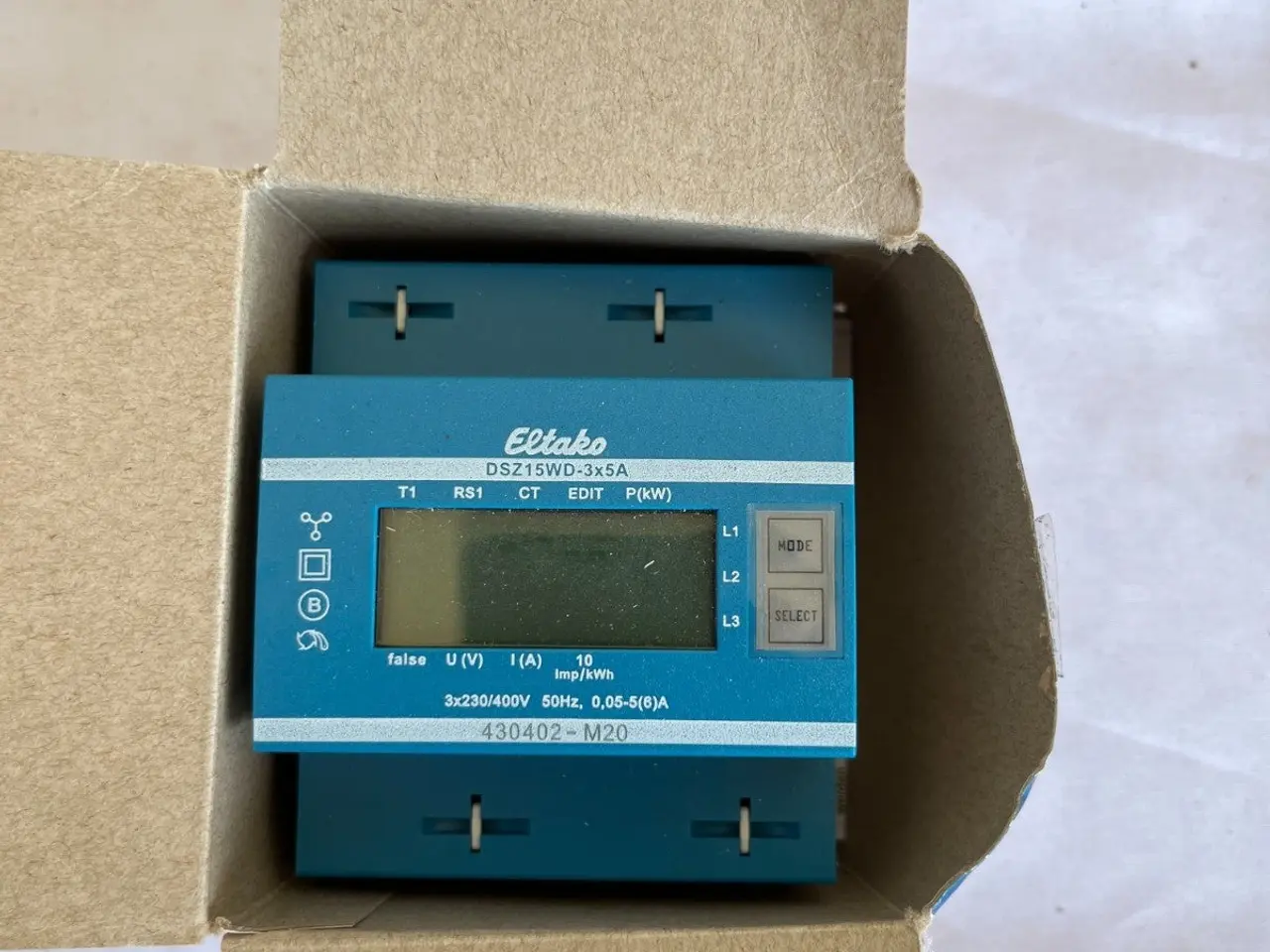 Billede 5 - Eltako DSZ15WD-3x5A MID 3-Phase Energy Meter