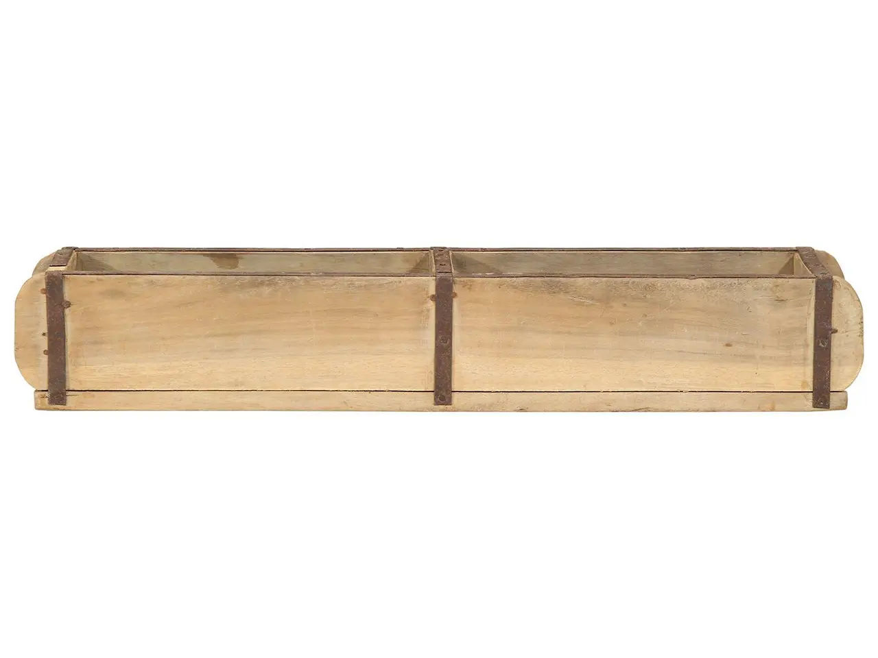 Billede 5 - Træbakker 4 stk. brun 57 x 15 x 9 cm
