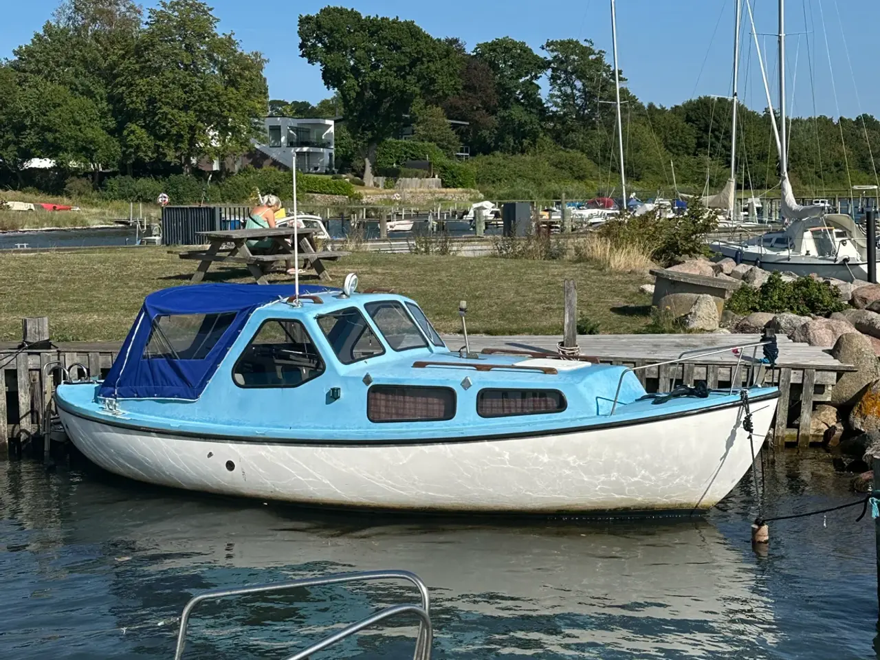 Billede 2 - LM 21 - perfekt turbåd til hyggelige sejlture
