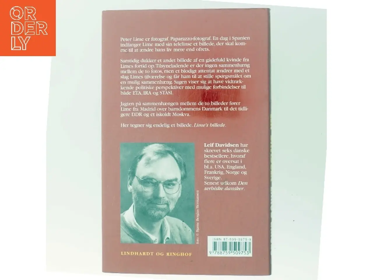Billede 3 - Lime's Billede: Roman (Danish Edition) af Davidsen, Leif (Bog)