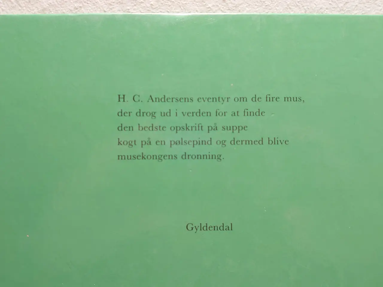 Billede 3 - H.C.Andersen: Suppe på en pølsepind.