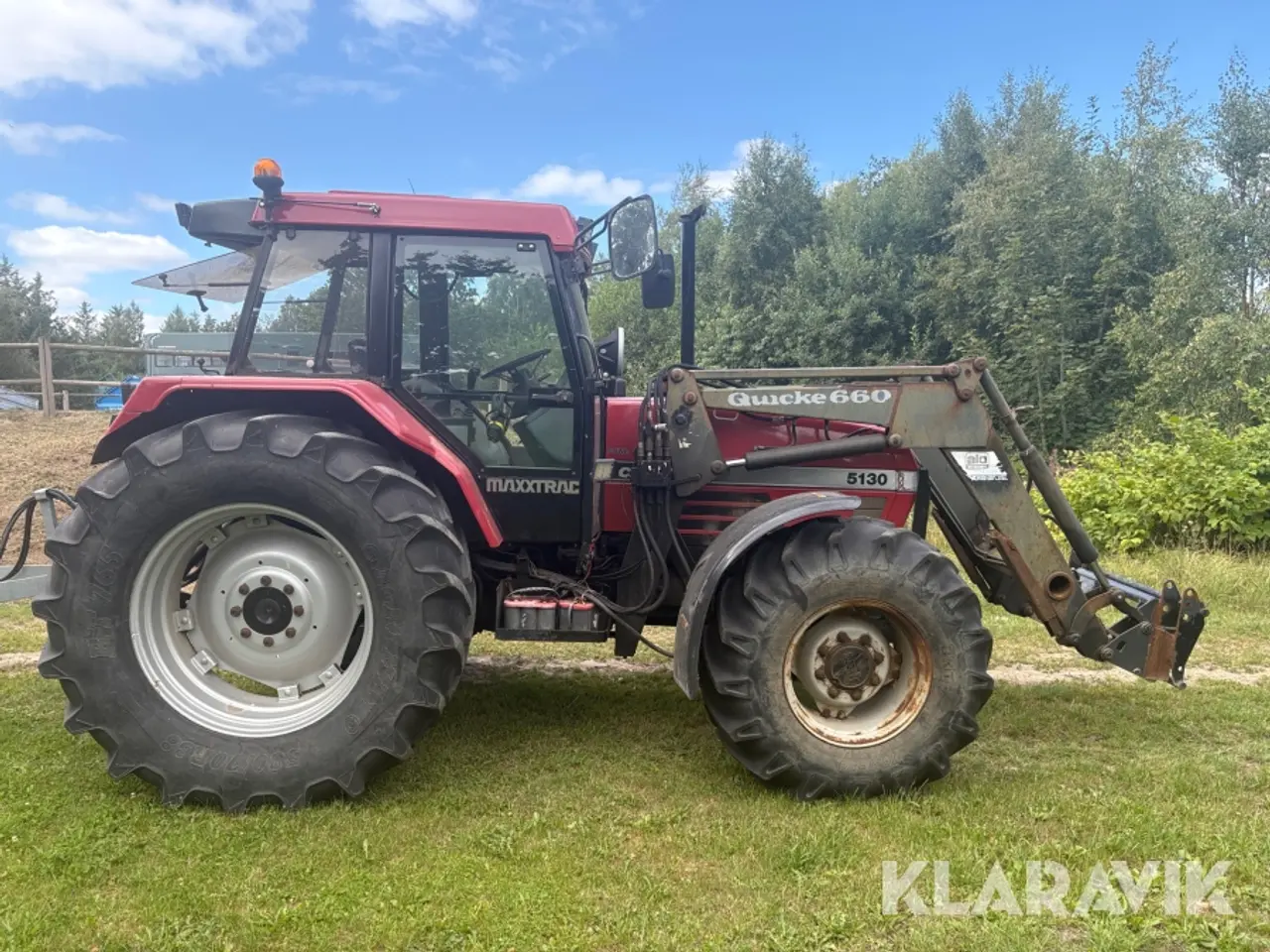 Billede 6 - Traktor Case IH 5130A Maxxum med frontlæsser