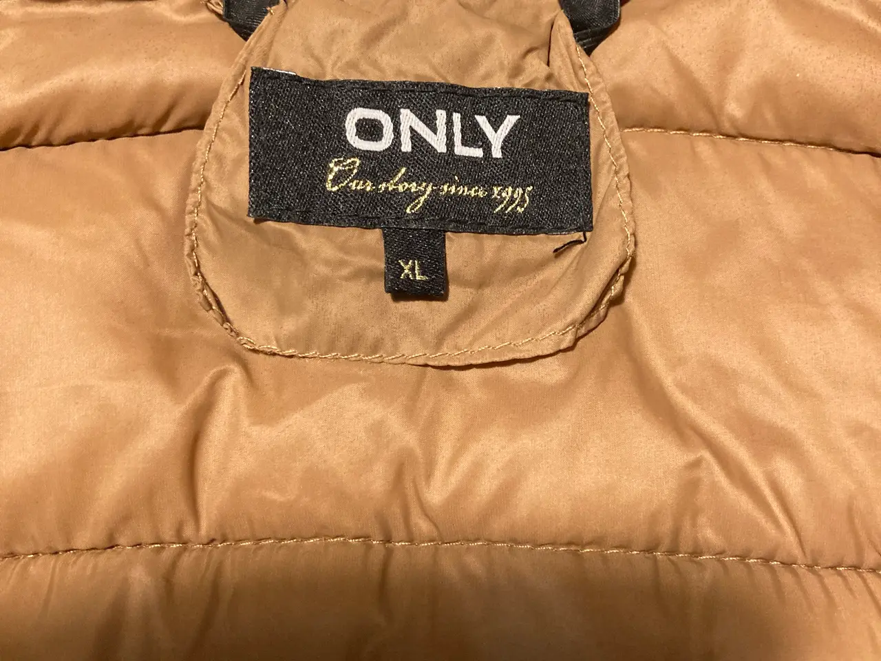 Billede 3 - Only vinterfrakke brun i str. XL