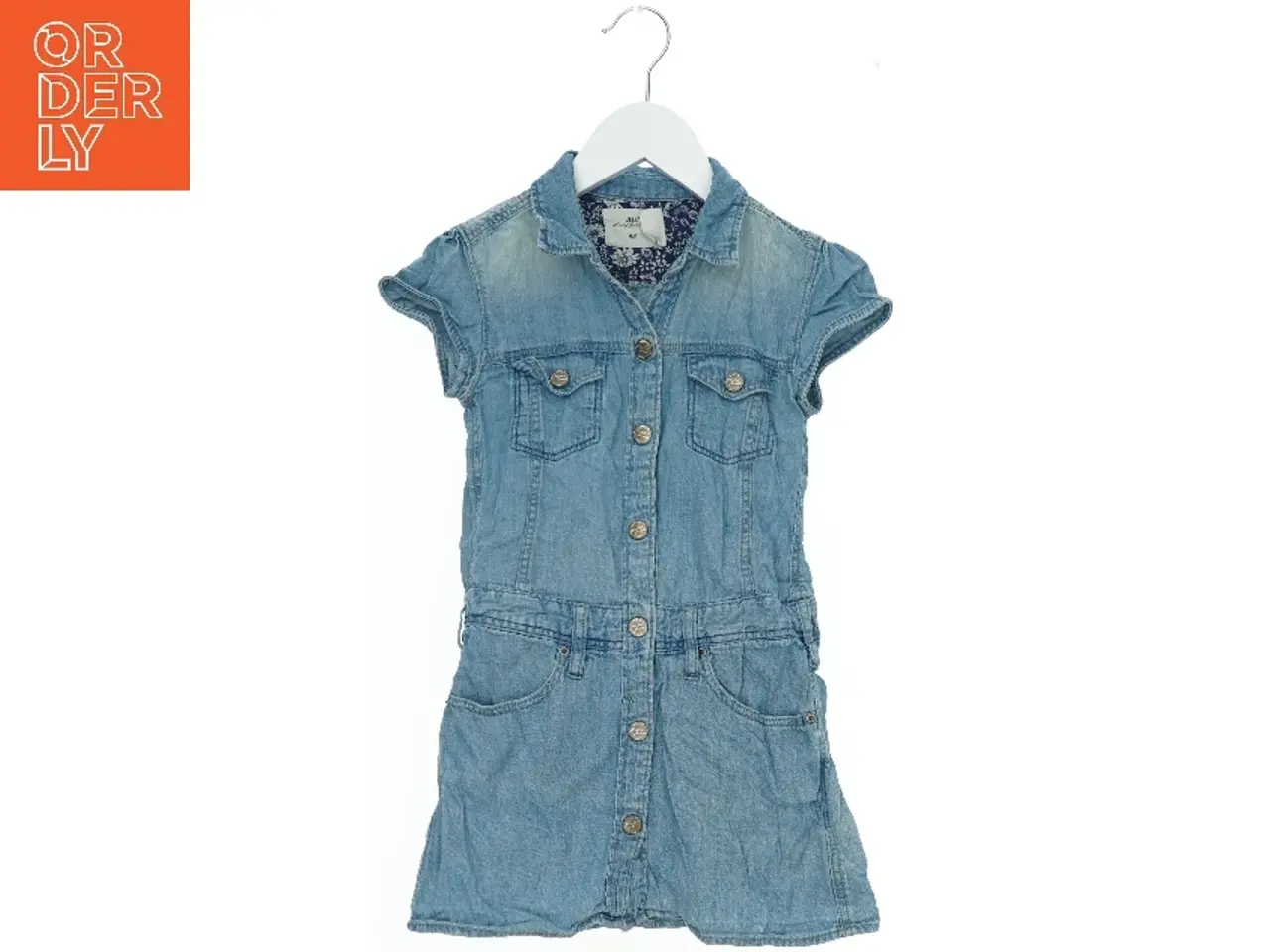 Billede 1 - Denim kjole til børn fra H&M (str. 122)
