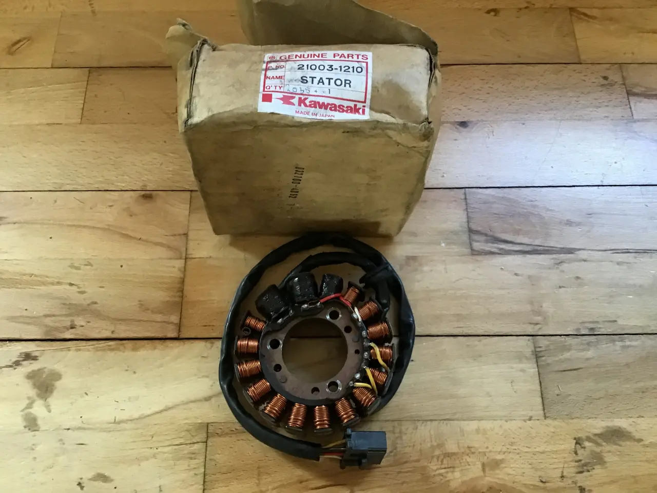 Billede 1 - Kawasaki 250 KR1 stator