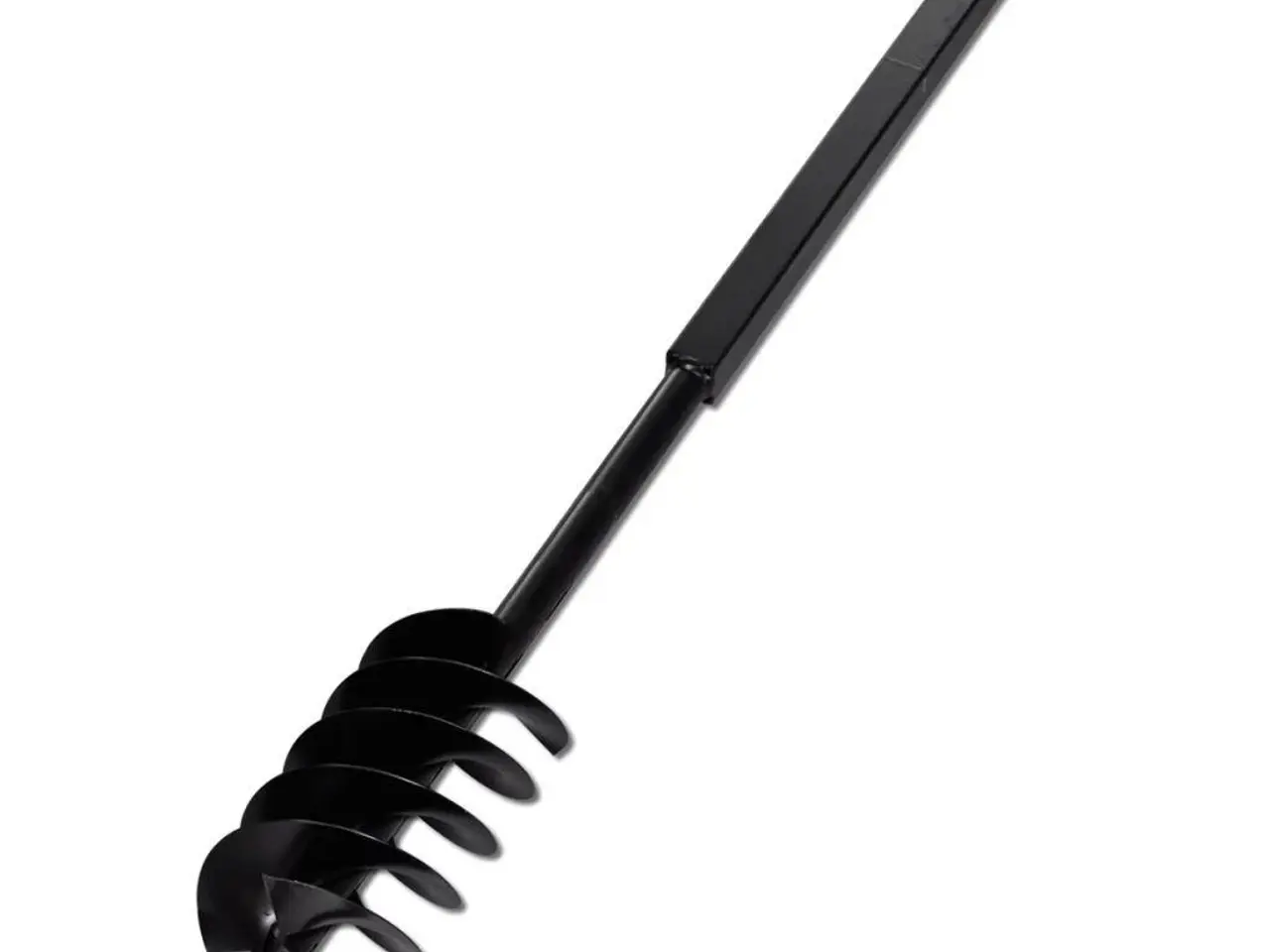 Billede 4 - Pælebor med håndtag, 150 mm, med forlængerrør, 5 m, stål
