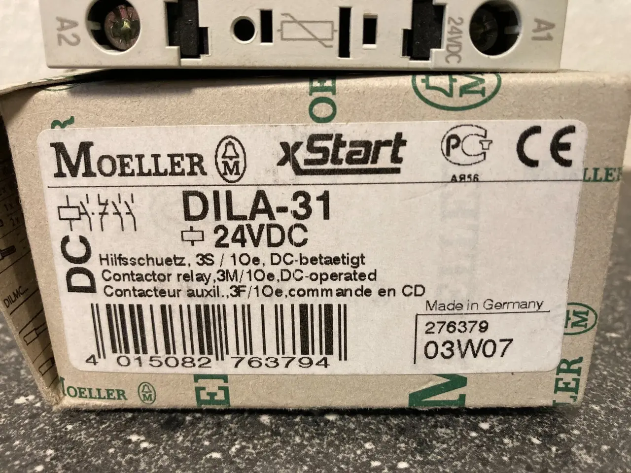 Billede 2 - Brand Moeller DILA-31 Auxiliary kontaktor relæ –