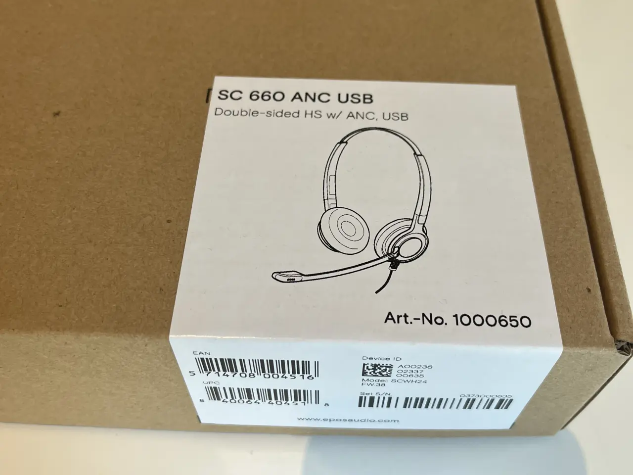 Billede 2 - Sennheiser SC 660 ANC USB headset