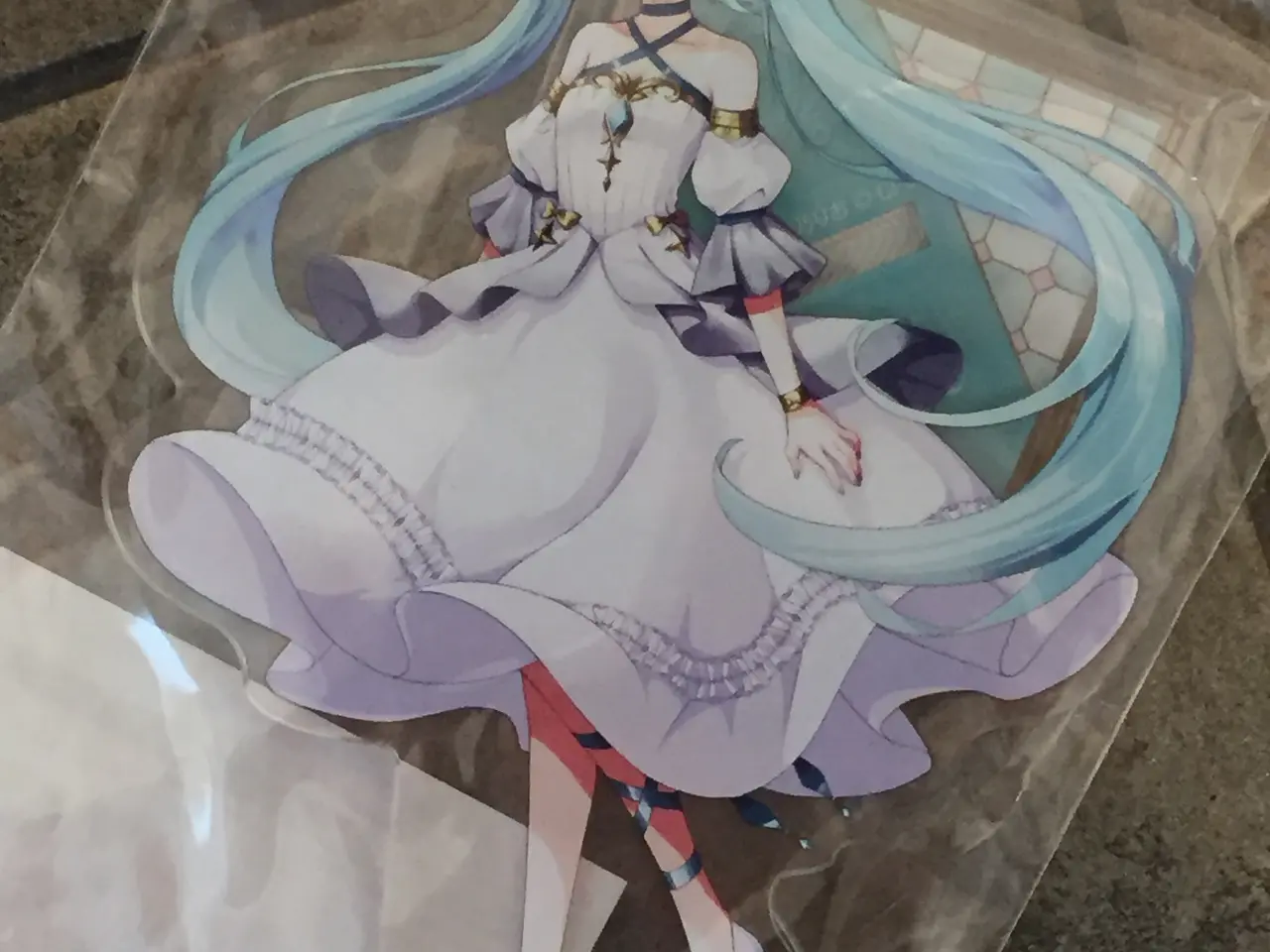 Billede 1 - Hatsune Miku akryl figur, "Oukoku"