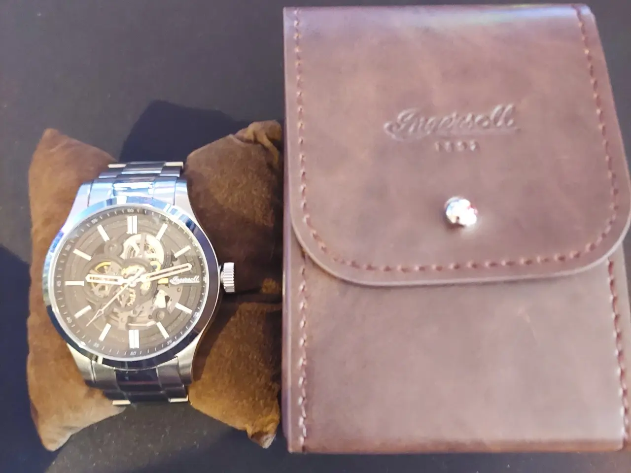 Billede 4 - Ingersoll the armstrong sort stål ø46mm